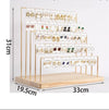 Modern Style Simple Style Classic Style Geometric Wood Metal Iron Jewelry Display Jewelry Rack