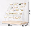 Modern Style Simple Style Classic Style Geometric Wood Metal Iron Jewelry Display Jewelry Rack