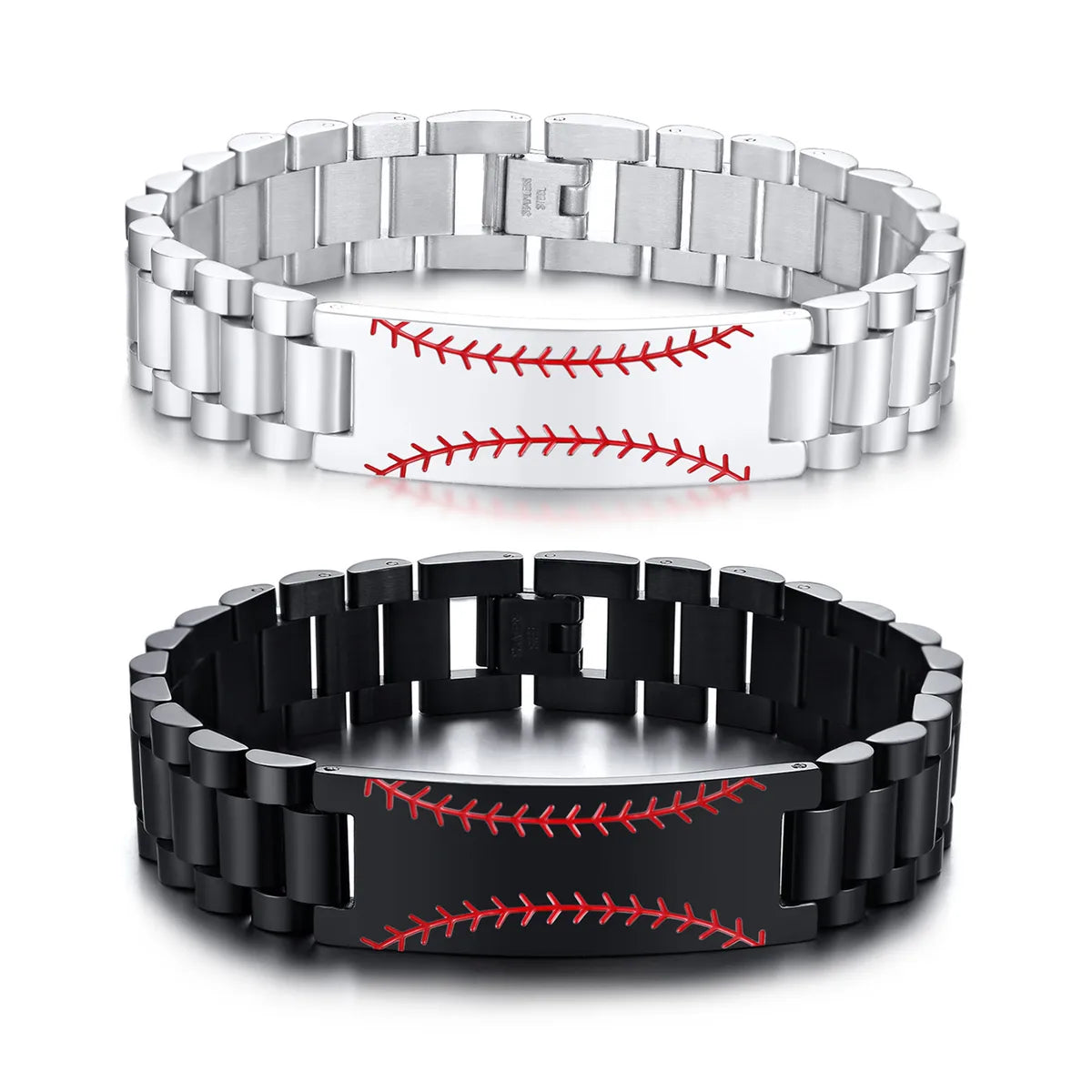 Modern Style Simple Style Cool Style Ball 304 Stainless Steel Men'S Bracelets