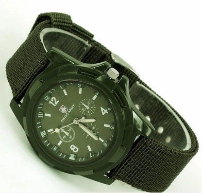 Modern Style Solid Color Buckle Electronic Men'S Watches