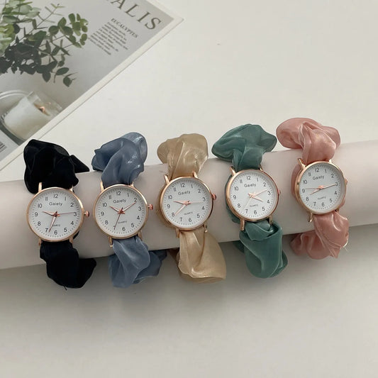 Modern Style Solid Color Quartz Women'S Watches