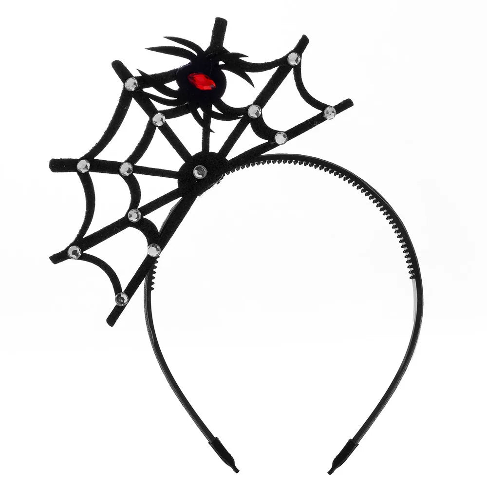 Modern Style Spider Web Cloth Hair Band