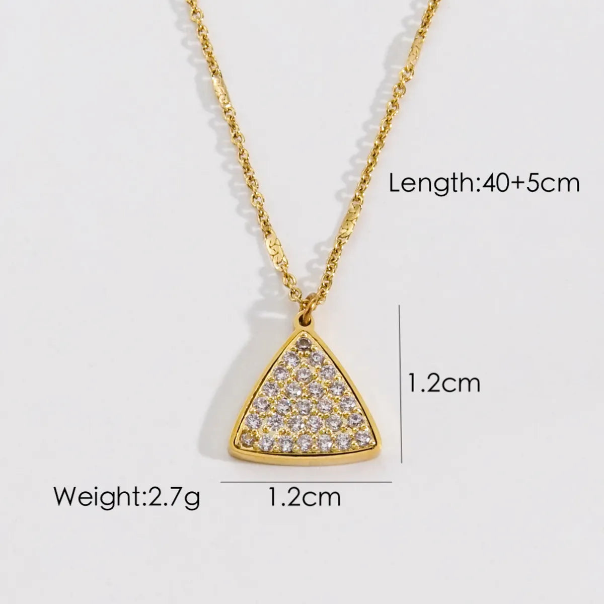 304 Stainless Steel 14K Gold Plated Modern Style Plating Star Natural Stone Pendant Necklace