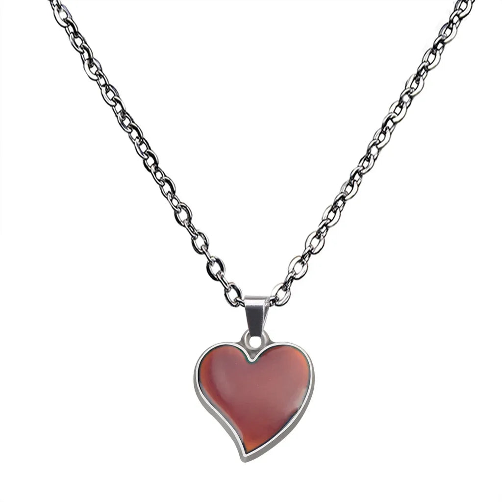 Heart White-Plated K Zinc Alloy Wholesale Necklace