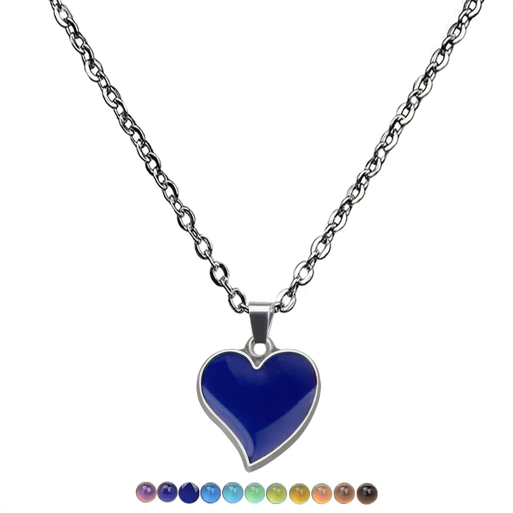 Heart White-Plated K Zinc Alloy Wholesale Necklace