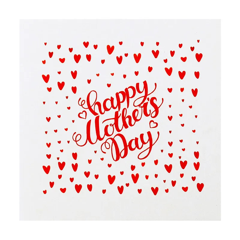 Mother'S Day Pastoral Letter Paper Festival Card