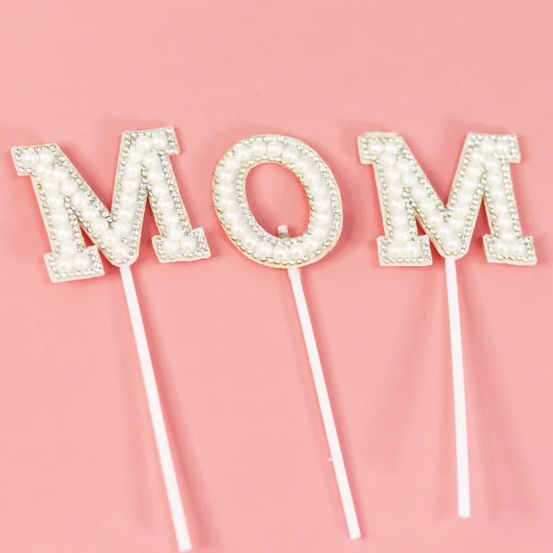 Mother'S Day Simple Style Classic Style Letter Plastic Cloth Paper Holiday Festival Decorative Props