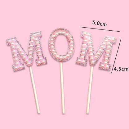 Mother'S Day Simple Style Classic Style Letter Plastic Cloth Paper Holiday Festival Decorative Props