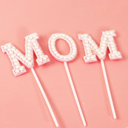 Mother'S Day Simple Style Classic Style Letter Plastic Cloth Paper Holiday Festival Decorative Props