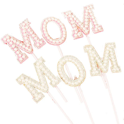 Mother'S Day Simple Style Classic Style Letter Plastic Cloth Paper Holiday Festival Decorative Props