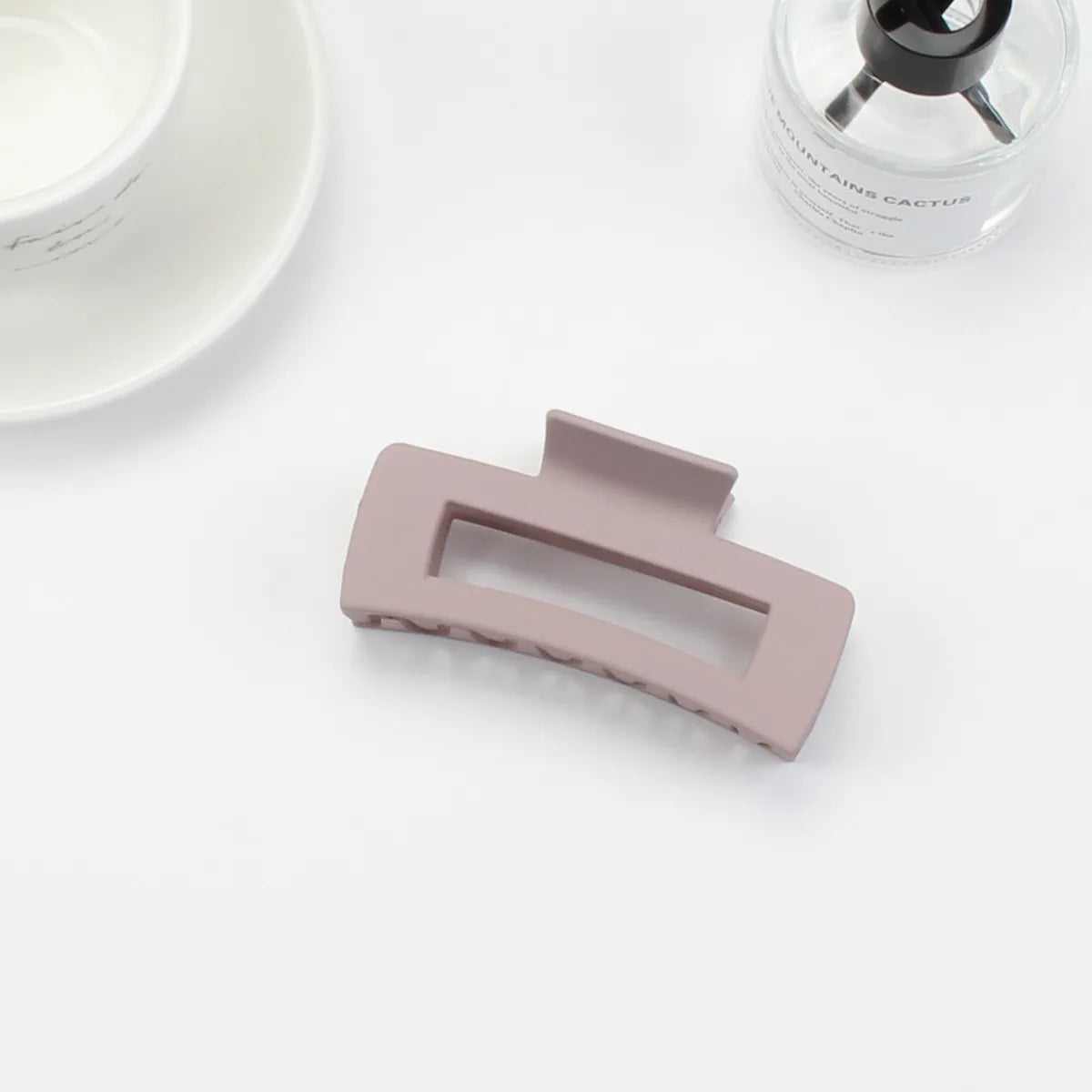 Multi-Size Frosted Grab Clip Square Clip Simple Temperament Hairpin Big Hair Shark Clip Hair Accessories