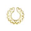 Multiple Heart-Shaped Combination Poleless Fake Breast Ring