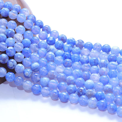 Diameter 10mm Diameter 6 Mm Diameter 8mm Hole 1~1.9mm Agate Round Beads