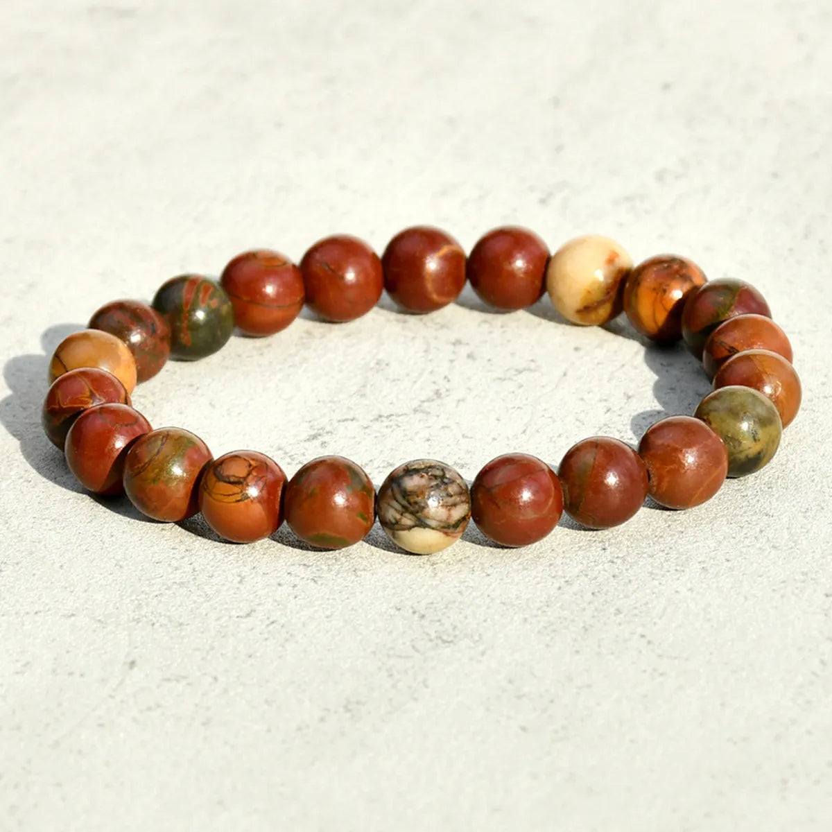 Natural Stone Casual Geometric Bracelets