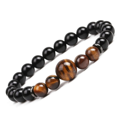 Natural Stone Fashion Geometric Bracelet  (tiger Eye) Nhyl0147-tiger-eye