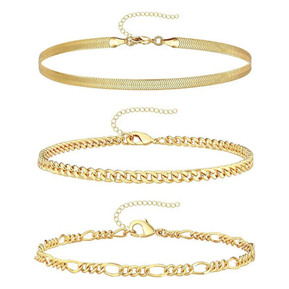 Simple Style Solid Color Copper Plating Gold Plated Bracelets