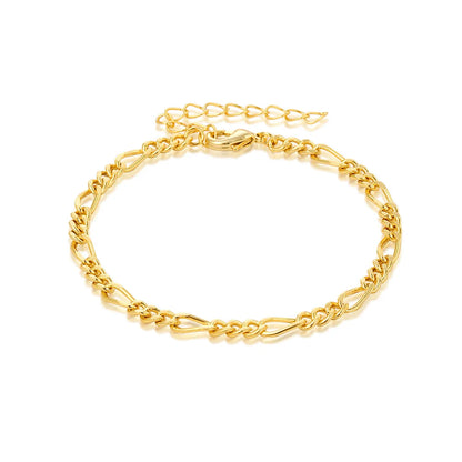 Simple Style Solid Color Copper Plating Gold Plated Bracelets