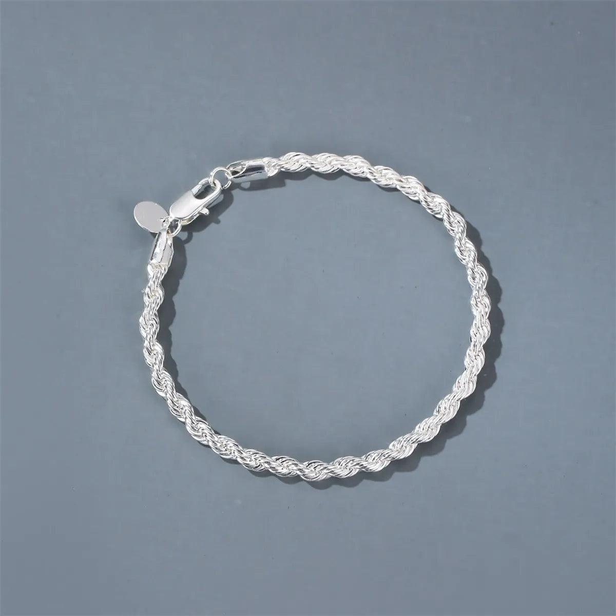 New Bracelet Best Selling Simple Woven Twist Bracelet Ladies Retro Metal Couple Bracelet Accessories Wholesale Gooddiy