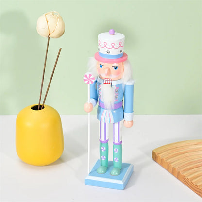 New Candy Series 25cm Nutcracker Soldier Nutcracker Christmas New Year Party Supplies Decorations