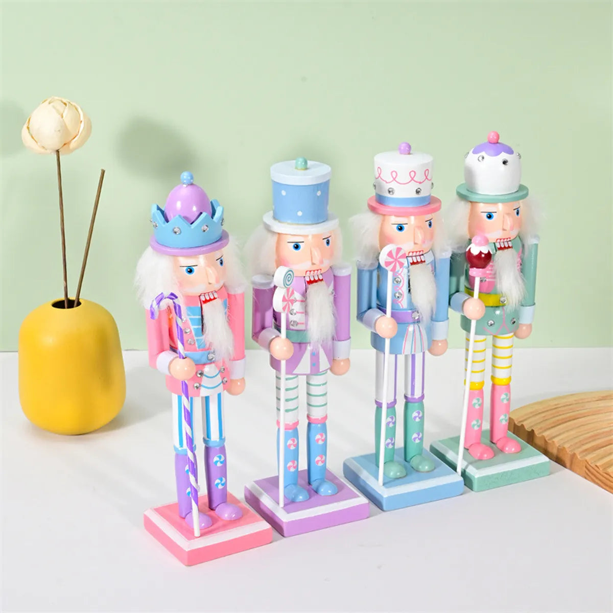 New Candy Series 25cm Nutcracker Soldier Nutcracker Christmas New Year Party Supplies Decorations