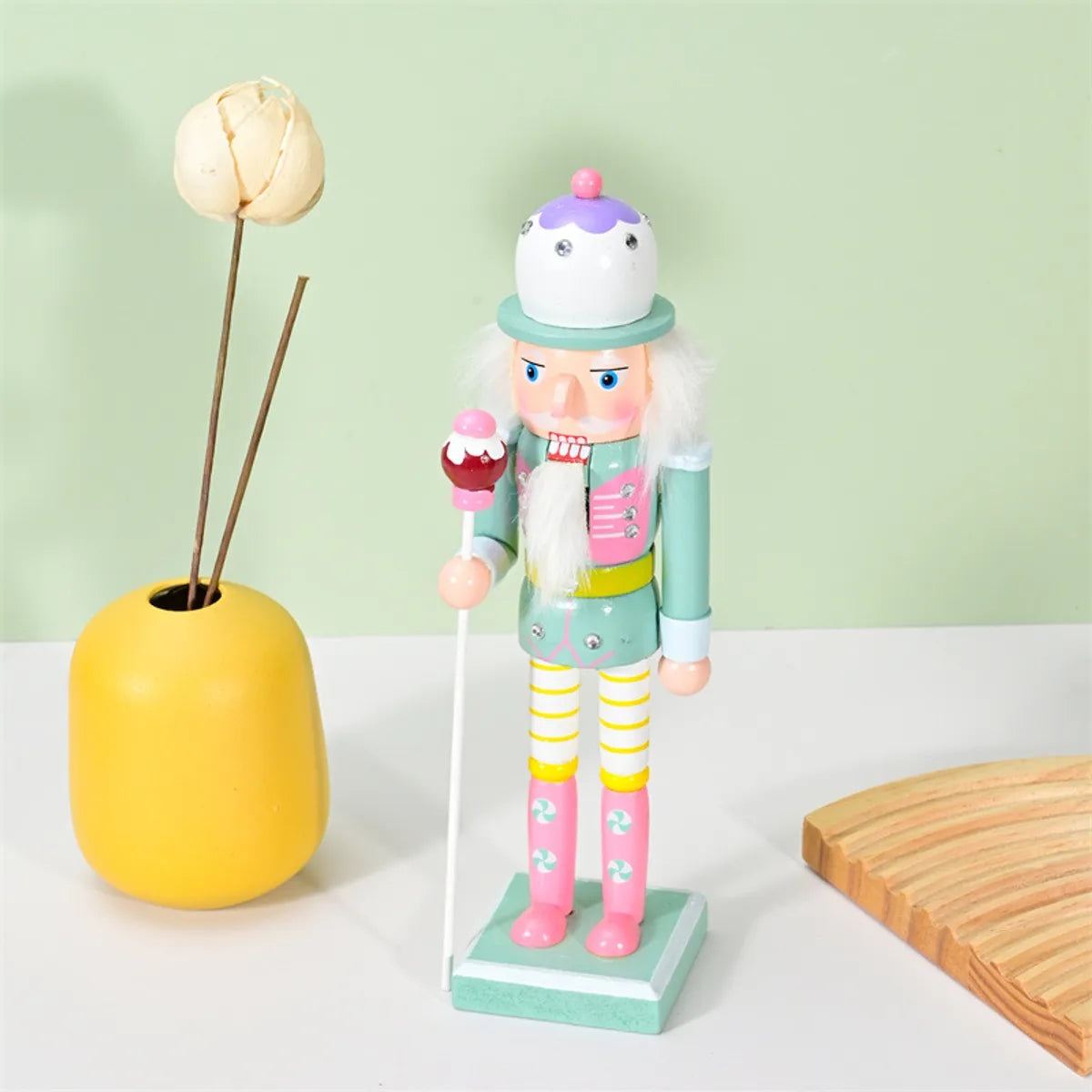 New Candy Series 25cm Nutcracker Soldier Nutcracker Christmas New Year Party Supplies Decorations