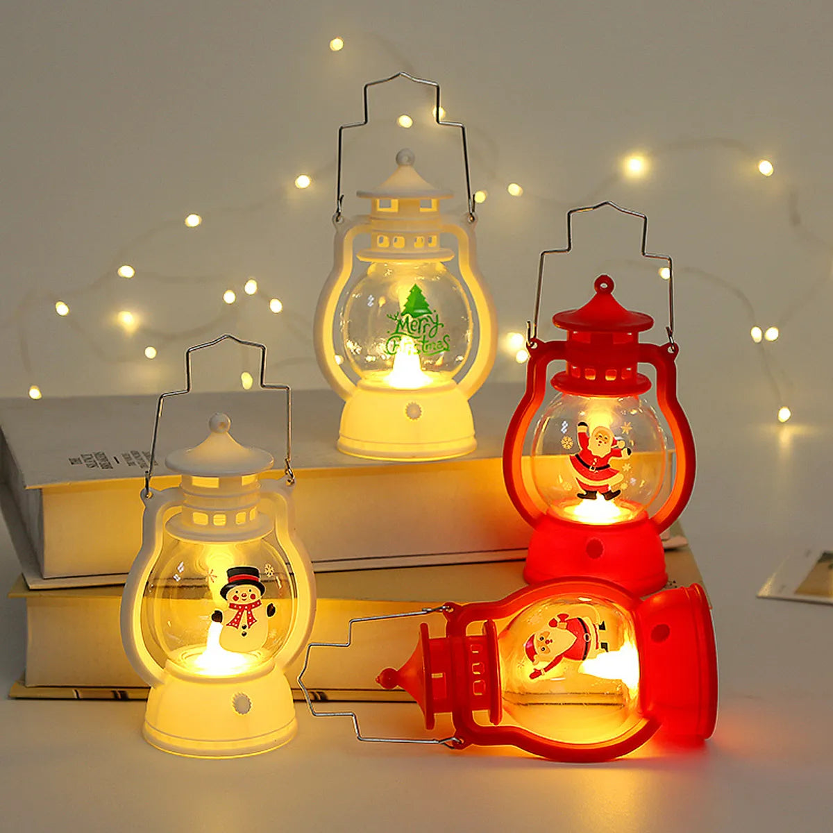 New Christmas Decorations Children'S Christmas Eve Kindergarten Gift Portable Night Light Window Decoration Pendant