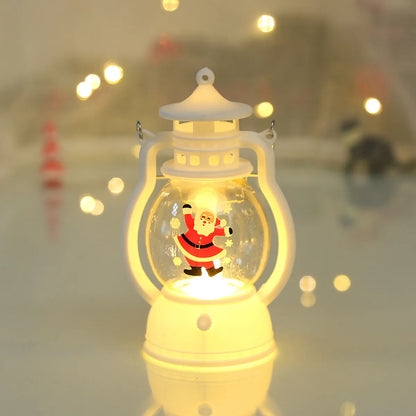 New Christmas Decorations Children'S Christmas Eve Kindergarten Gift Portable Night Light Window Decoration Pendant