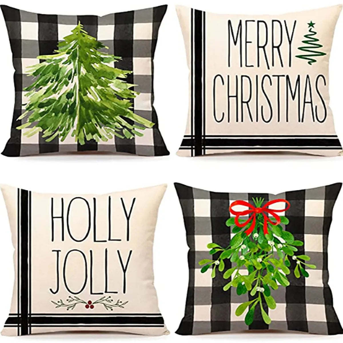 New  Christmas Pillow Case Linen Peach Leather Sofa Waist Pillow Cushion Cover Set Pillow Case Wholesale