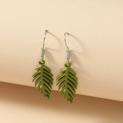 Simple Style Fruit Alloy No Inlaid Earrings