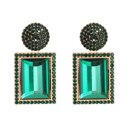 New Creative  Rhinestone Crystal Earrings