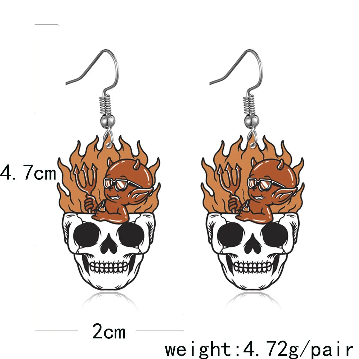 Cartoon Style Cartoon Character No Inlaid Earrings