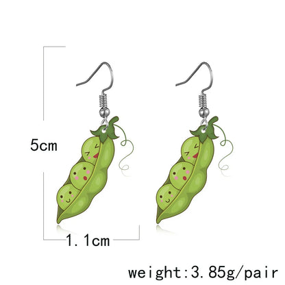 Cartoon Style Cartoon Character No Inlaid Earrings