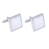 New Drip Oil Men'S Cufflinks To Buckle Fashion Diamond-Studded Metal Cuff Nails