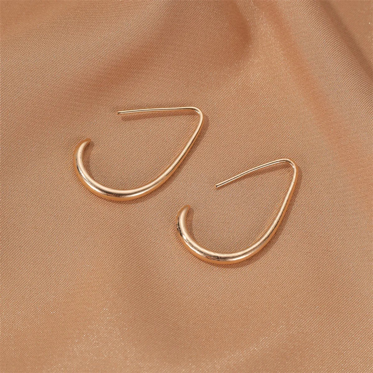 New Earrings Simple Water Drop Earrings Geometric Earrings Ear Hook Earrings Wholesale Gooddiy