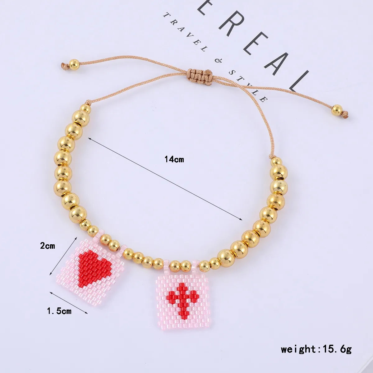 New Europe And America Cross Border Love Miyuki Bracelet Set Rainbow Devil Eye Mama Letter Bracelet Suit For Women