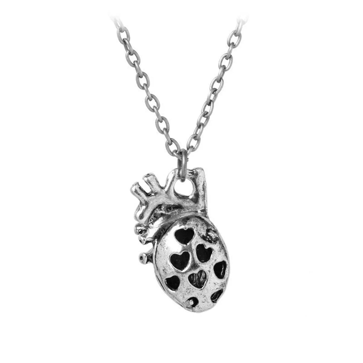 New Fashion Anatomical Heart Pendant Necklace Wholesale