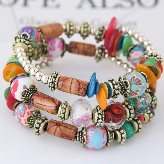 New Fashion Bohemian Style Shell Accessories Mix And Match Multi-layer Bracelet Yiwu Gooddiy Wholesale