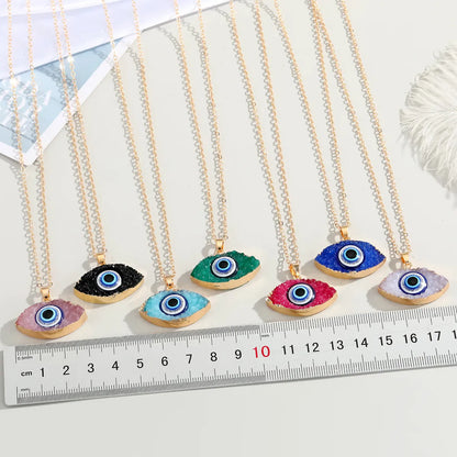 New Fashion Color Turkish Demon Eye Necklace