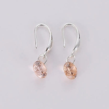 New Fashion Copper Zircon Earrings