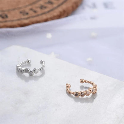 New Fashion Earrings Beads Ms. Ear Bone Clip U-Shaped Earrings Diamond Free Earrings Ear Clips Wholesale