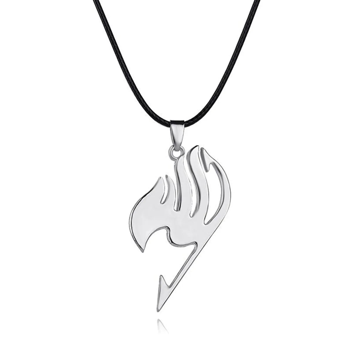 New Fashion Flame Bird Necklace Anime Peripheral Sign Pendant Necklace Wholesale