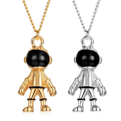 New Fashion Hip Hop Necklace Astronaut Necklace Yiwu Gooddiy Wholesale