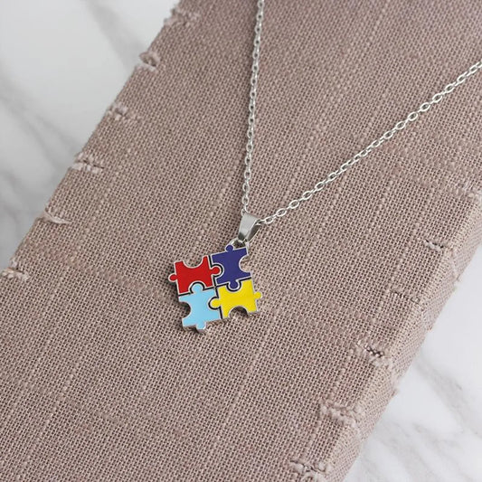 New Fashion Puzzle Necklace Yiwu Gooddiy Wholesale