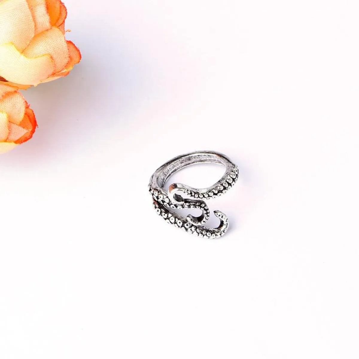 New Fashion Retro Octopus Ring Alloy Joint Ring Wholesale