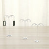 New Fashion Simple  Iron Art Metal Earring Holder Three-Piece Counter Hanging Ear Line Shelf Earring Storage Display Shelf Wholesale