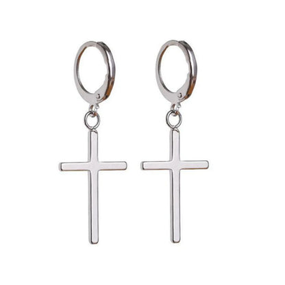 New Fashion Simple Solid Color Cross Ear Clip