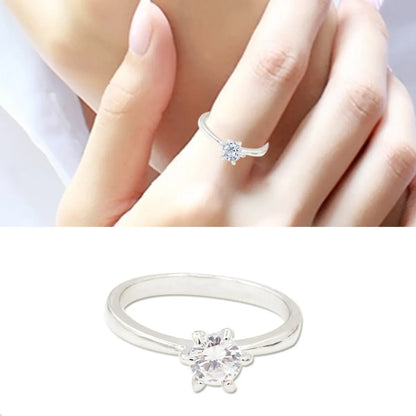 New Fashion Simple Zircon Ring