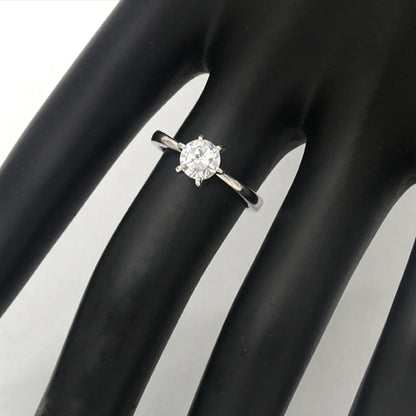 New Fashion Simple Zircon Ring