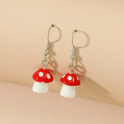 Cartoon Style Resin Earrings