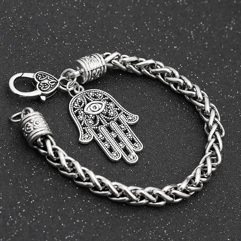 New Fashion Wild Punk Slap Pendant Bracelet  Hand Jewelry Nihaojewelry Wholesale